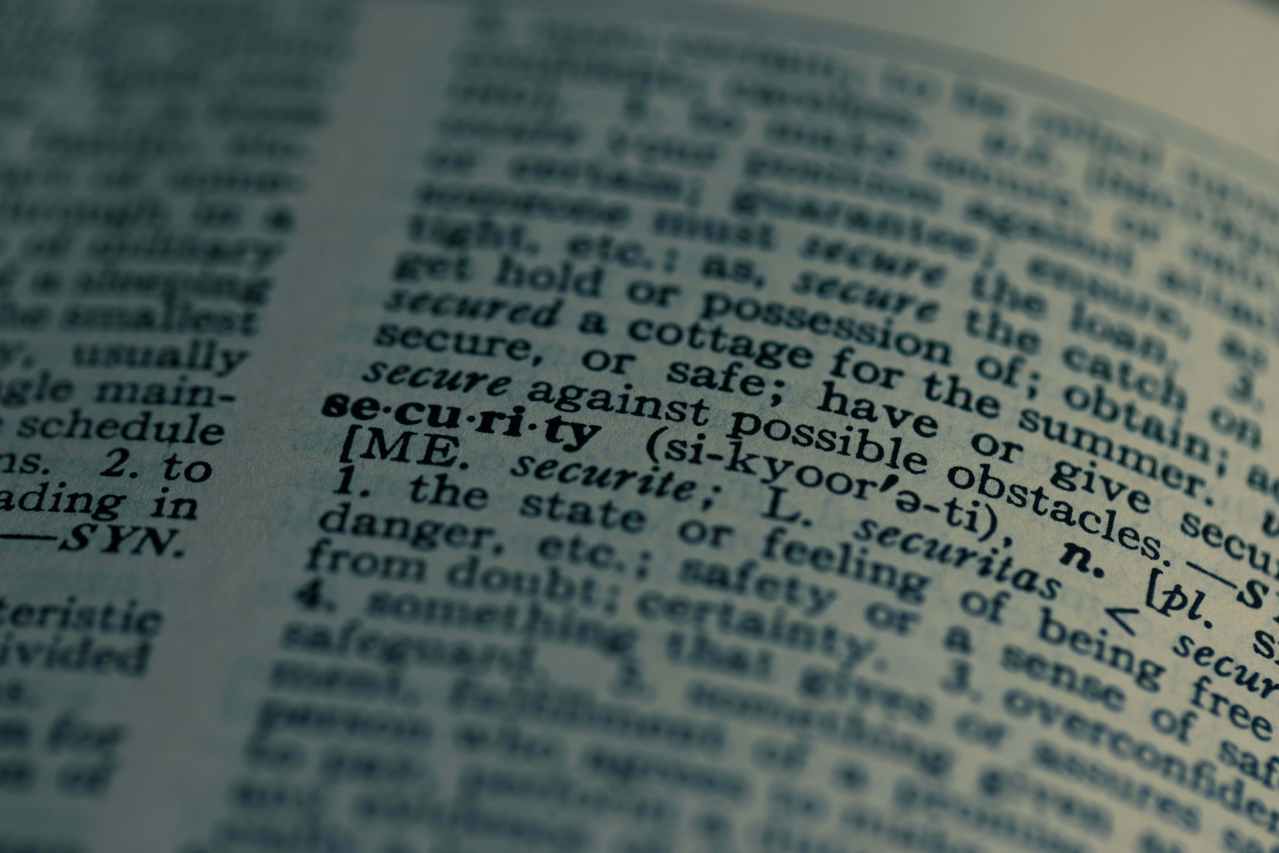 Bild von Wörterbuch, Konzept "Definitorische Sätze"